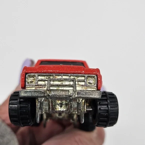 Vintage 1977 Hot Wheels Mattel Red Truck Pit Crew - Hi Bank Racing Thailand - Picture 7 of 9